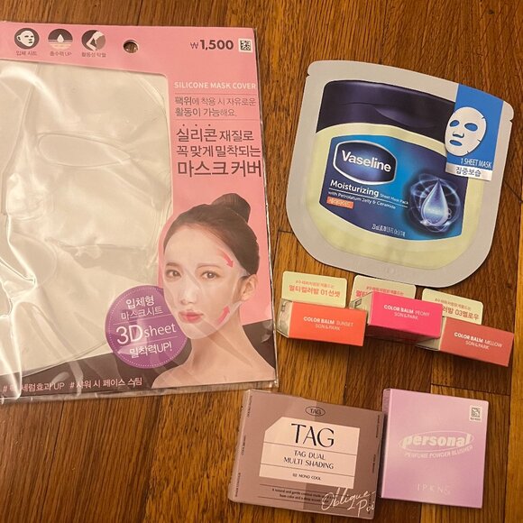 K Beauty Haul Viral Daiso Korea Park & Son Color Balm, etc. NEW - Picture 1 of 3